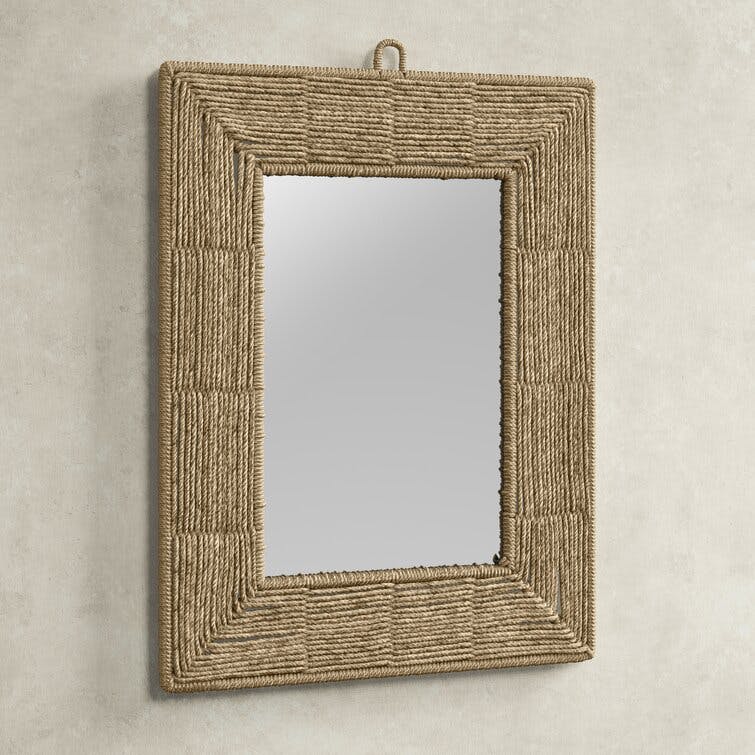 Grace Rectangle Rope Wall Mirror