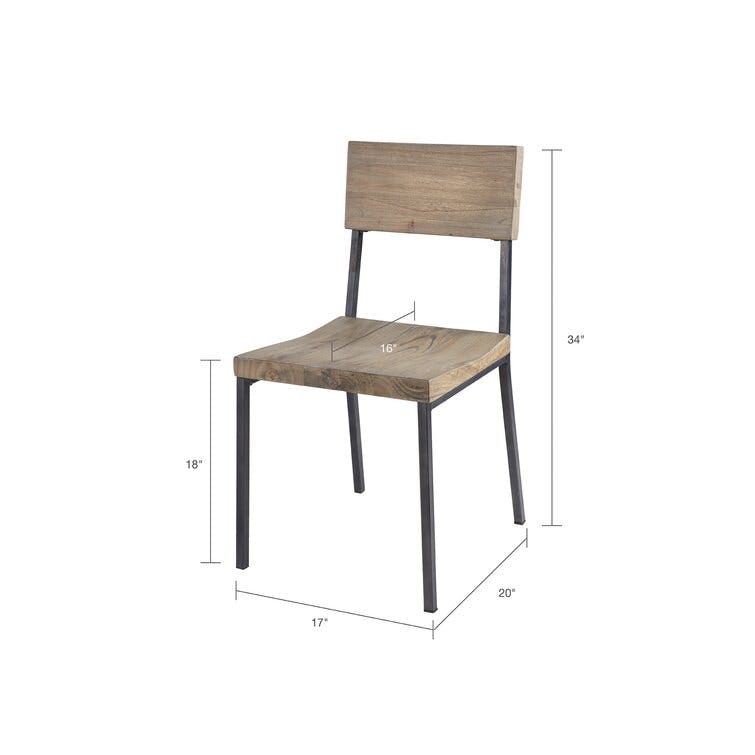 Carter Solid Wood Side Chair