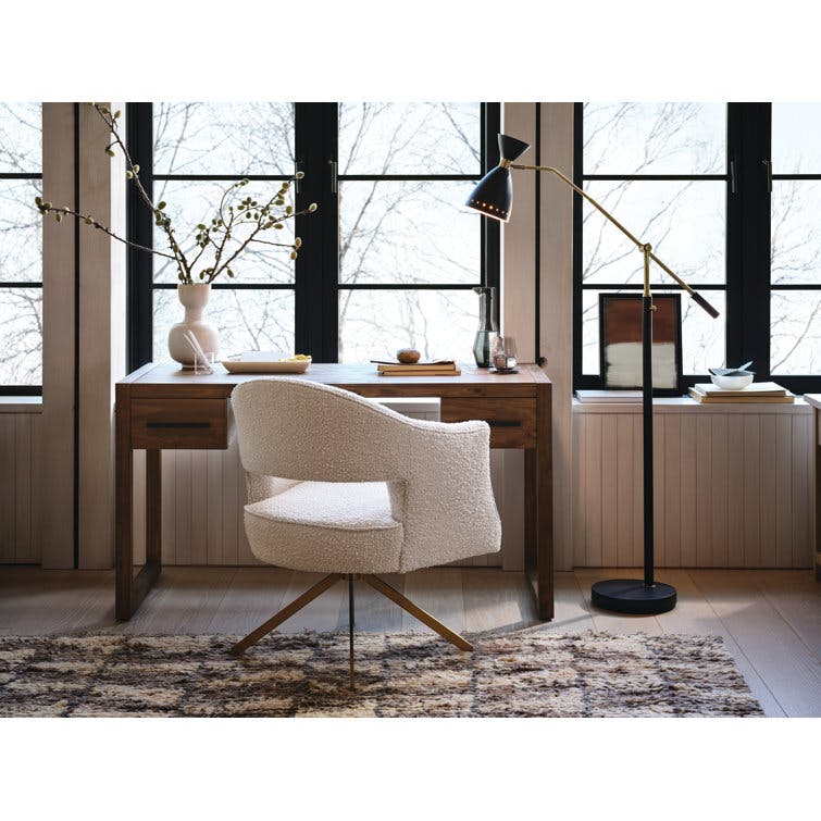 Amaris Office Chair - Natural Boucle