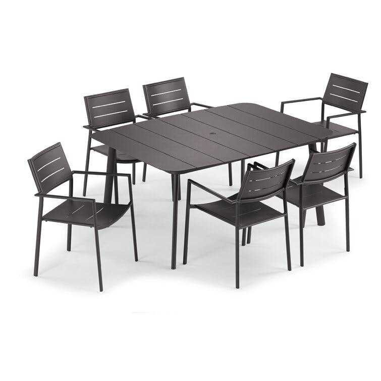 Aleighanna 6 - Person Outdoor Dining Set