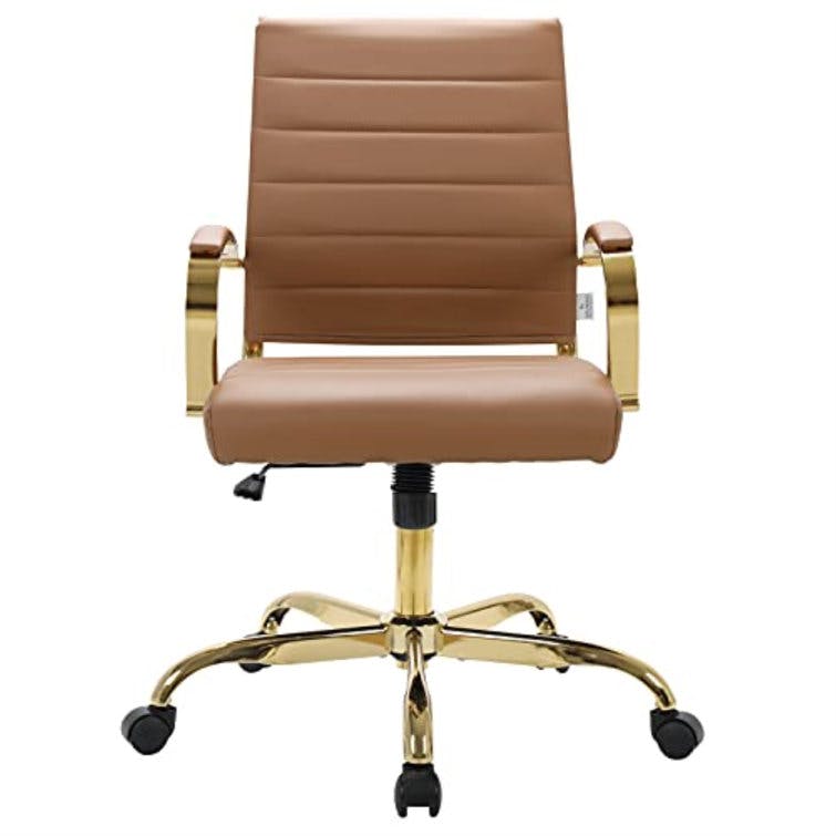 Benmar Faux Leather Conference Chair