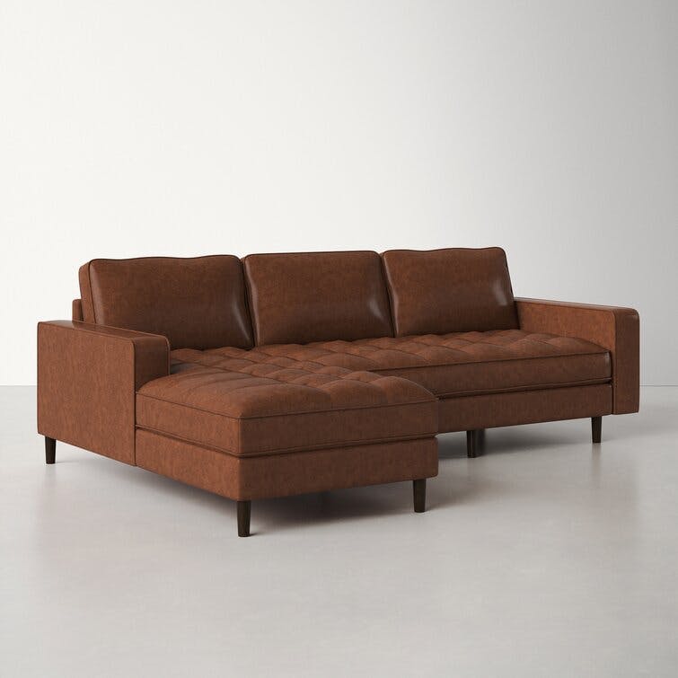 Studio 2 - Piece Leather Sectional
