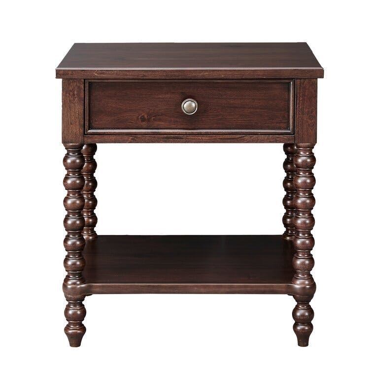 Beckett One Drawer Solid Wood Nightstand