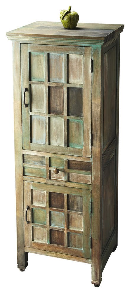 Jodha Painted Solid + Manufactured Wood Accent Cabinet