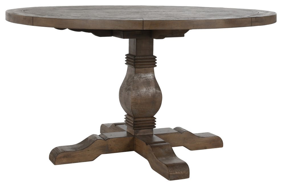 Kinston Pine Solid Wood Pedestal Dining Table