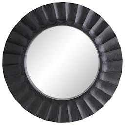 Arteriors Blake Round Mirror - Black