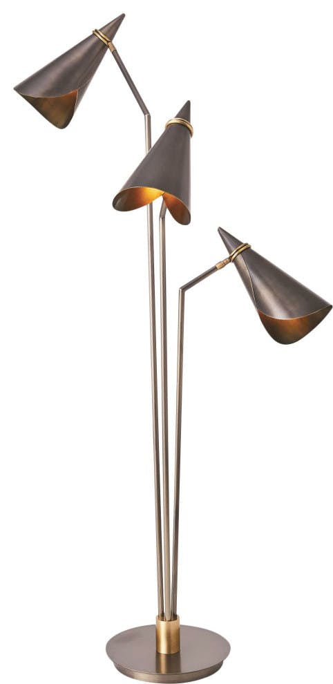 Meudon 67" Adjustable Bronze Multi-Arm Floor Lamp