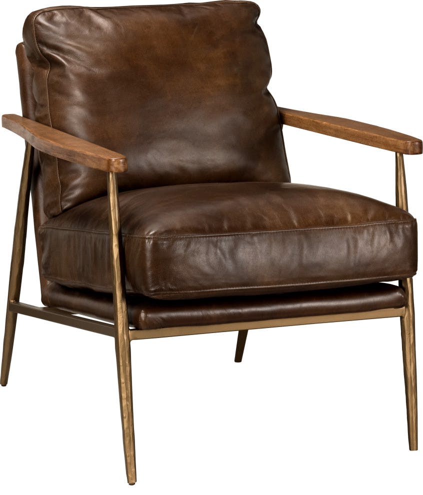 Beda Genuine Leather Armchair