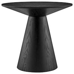 Barra Round Side Table - Black