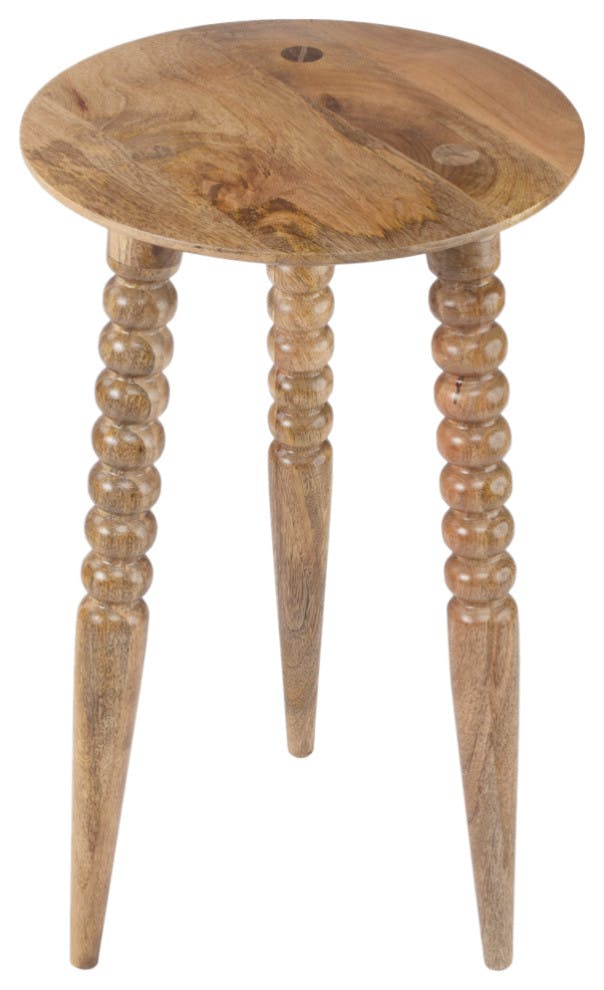 Lessing Solid Wood End Table