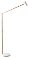 Adesso Home ADS360 Crane Wood LED Floor Lamp in Natural