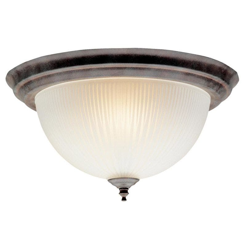 Elegant 14" Frosted Glass LED Ceiling Light Fixture