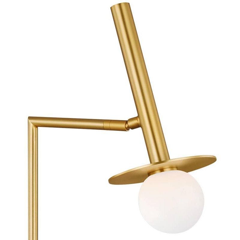 Nodes Table Lamp by Kelly Wearstler - Burnished Brass