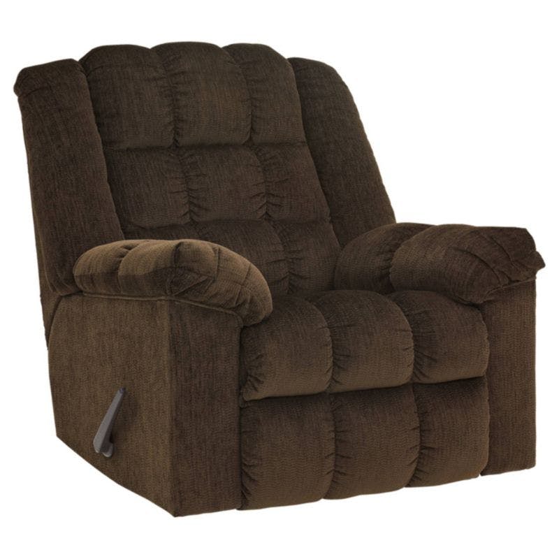 Cocoa Contemporary 40" Plush Upholstery Modern Recliner