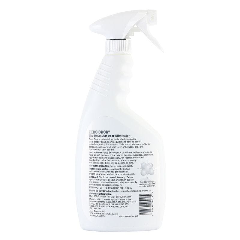 Zero Odor 16 fl oz Molecular Odor Eliminator Spray