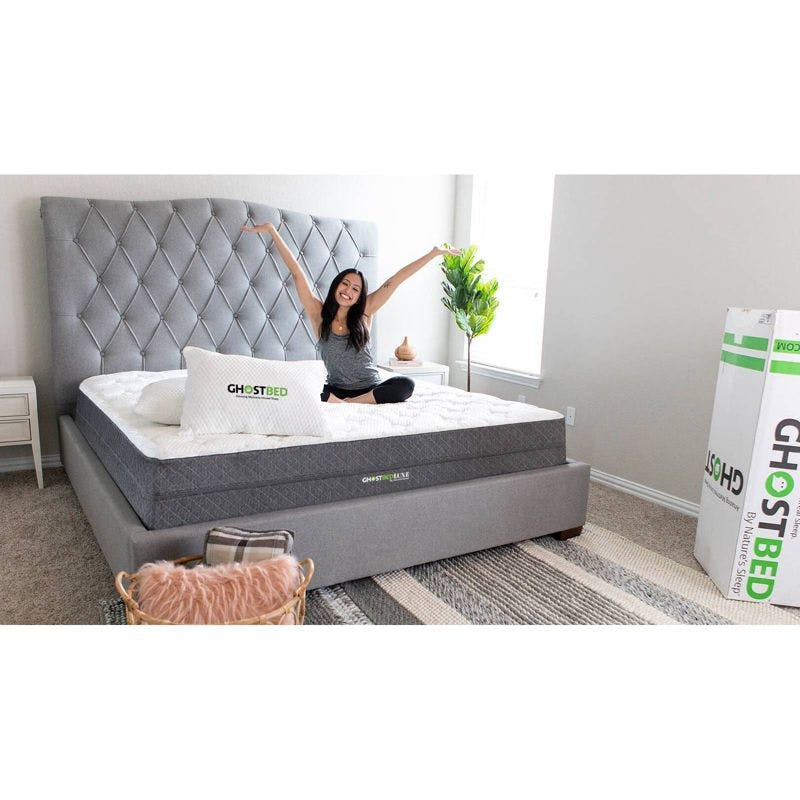 Sustainably Sourced Gel Memory Foam Adjustable California King Bed