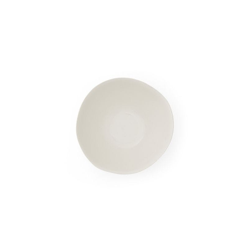 Sophie's Garden Inspired Creamy White Ceramic All-Purpose Bowls, Set of 4