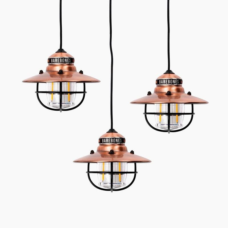 Copper LED Edison Outdoor String Lights - 15.33 in