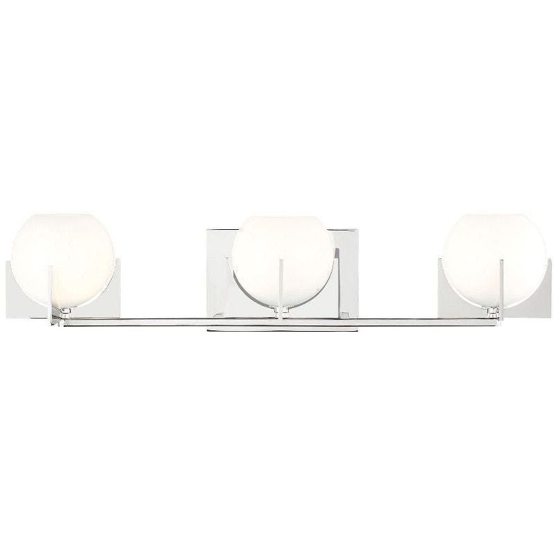 Kristoff 3-Light Frosted Dimmable Vanity Light