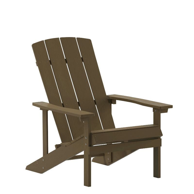 Mahogany Poly Resin Commercial Grade Adirondack Chair