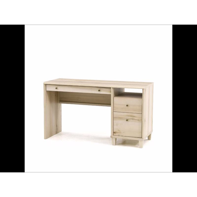 Willow Place Single Ped Desk Pacific Maple - Sauder