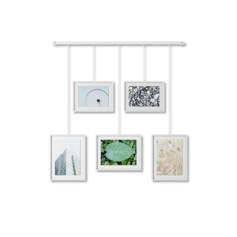 Classic White Gallery Wall Frame Set, 4x6 and 5x7 Sizes