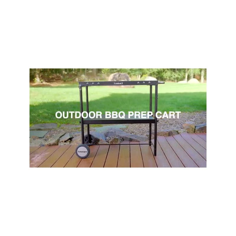 Cuisinart 36" x 18" Stainless Steel Outdoor BBQ Prep Cart