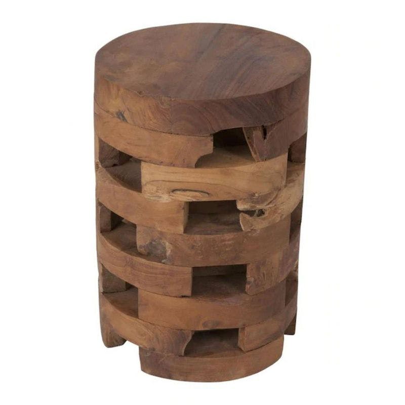 Lorena Brown Accent Table