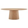 Beth Oval Dining Table - Natural