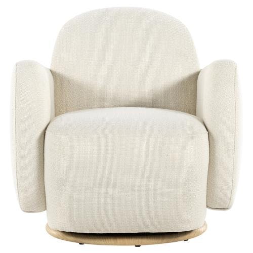 Nikita Swivel Chair - White