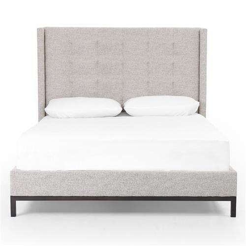 Maxwell King Linen 55" Bed