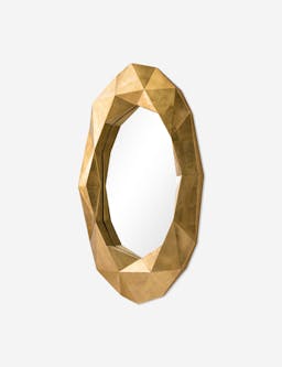 Arteriors Fallon Oval Mirror - Gold