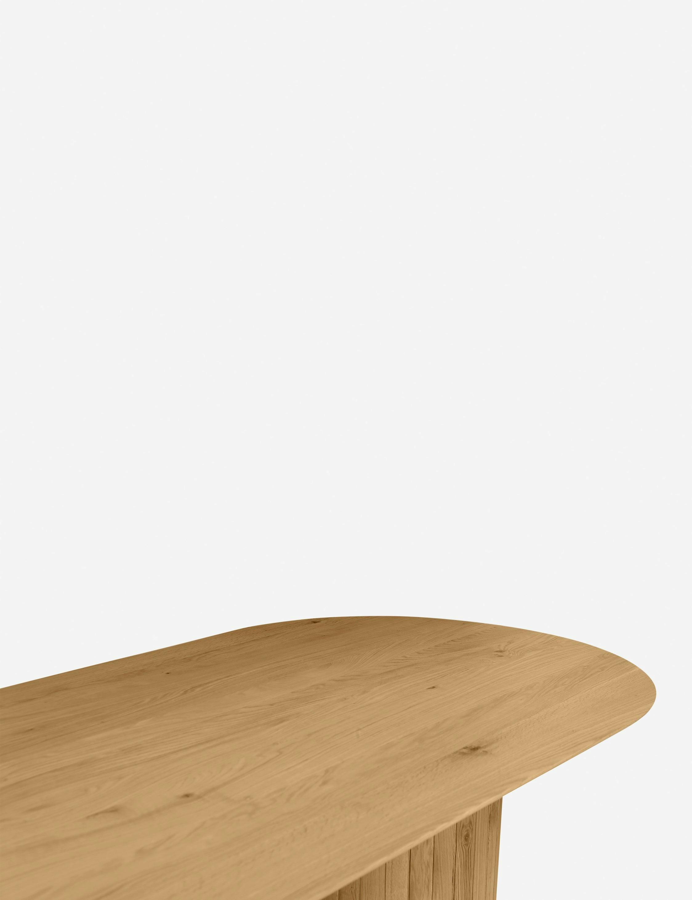 Benedict 86"W Black Oval Acacia Wood Dining Table