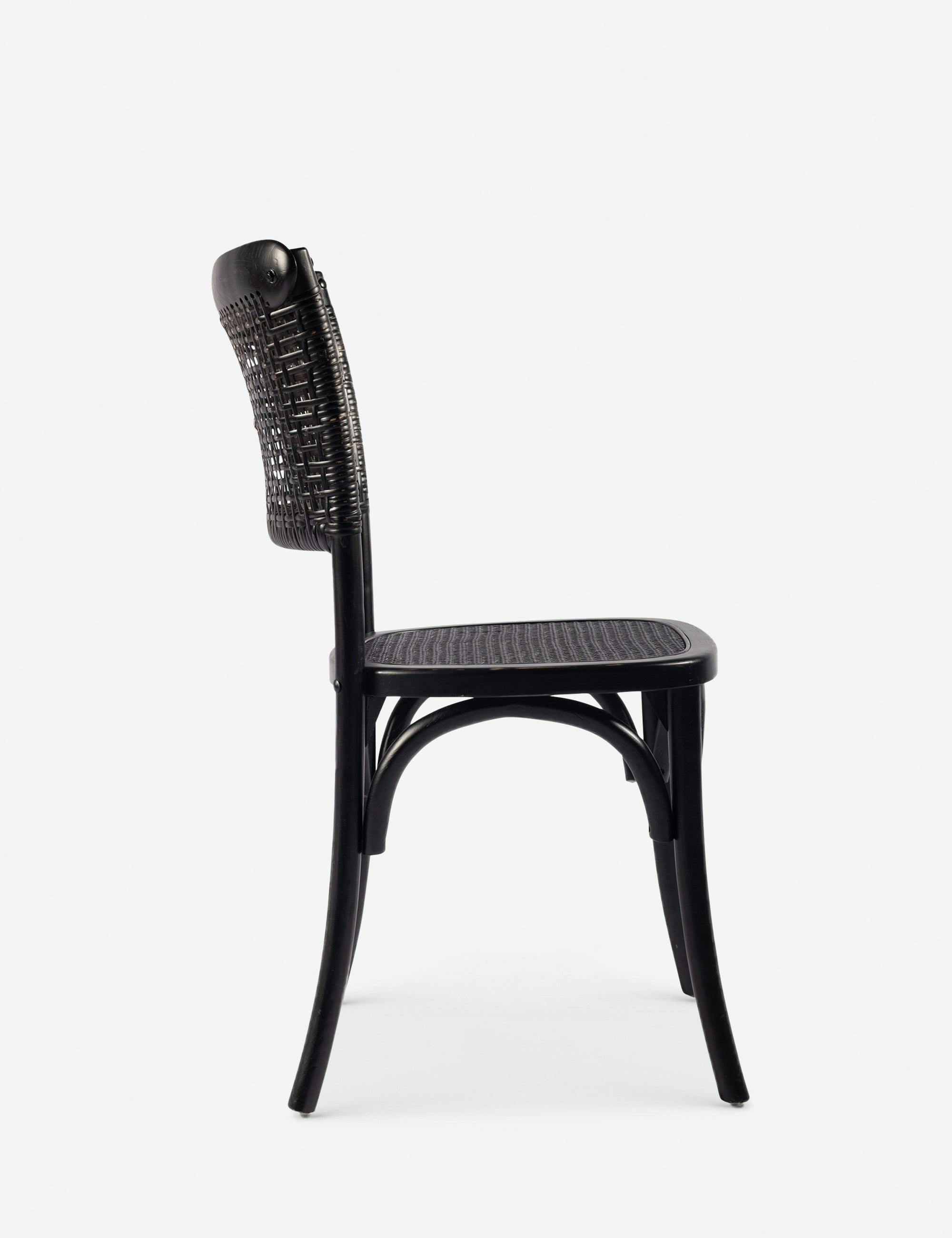 Lotta Dining Chair, Set of 2 - Black
