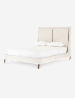 Aurelle Upholstered Wingback Bed