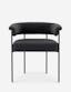 Kyleigh Slate Boucle Upholstered Dining Chair