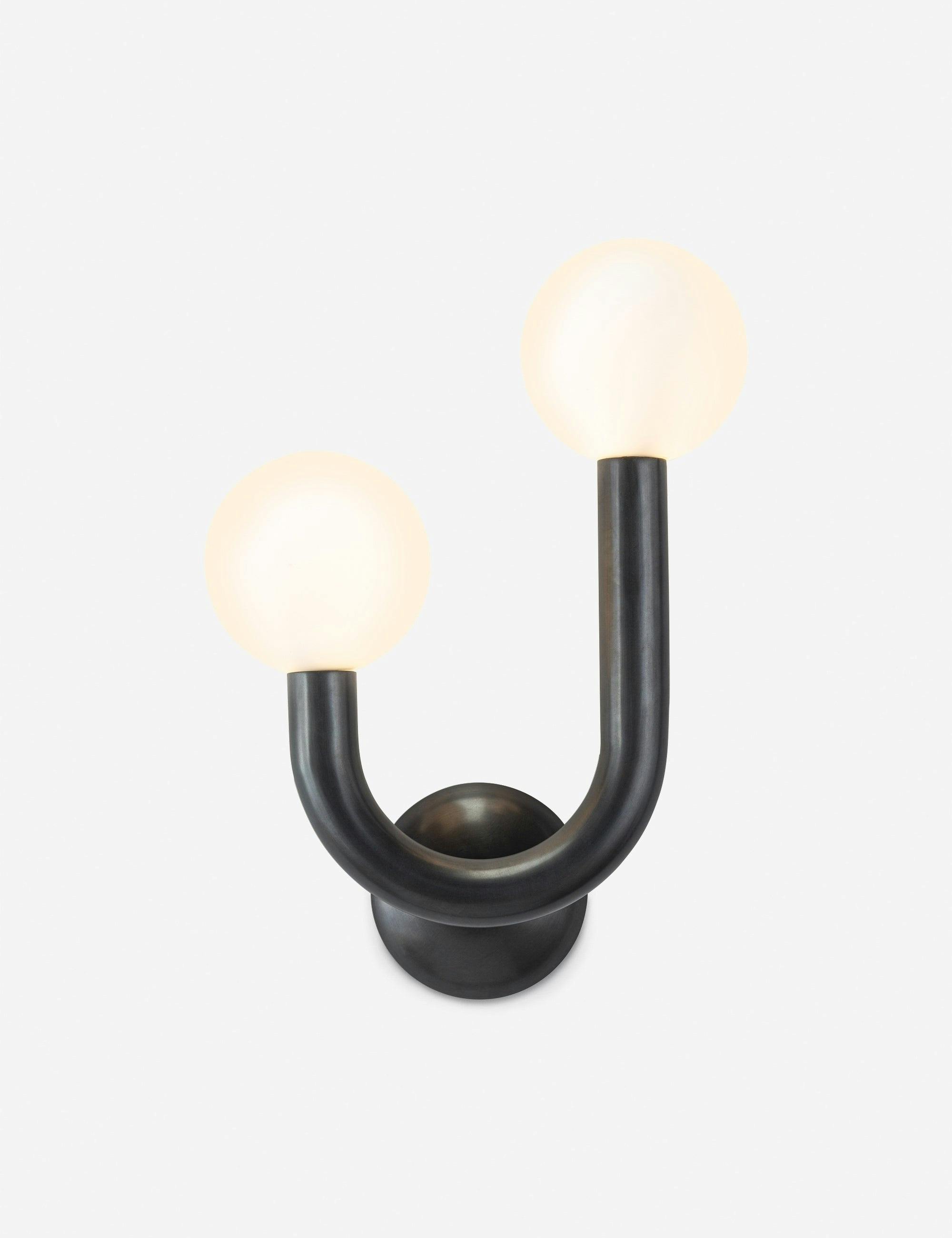 Happy Left Facing Oil Rubbed Bronze Sconce