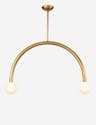 Happy Pendant Light by Regina Andrew - Natural Brass / Large