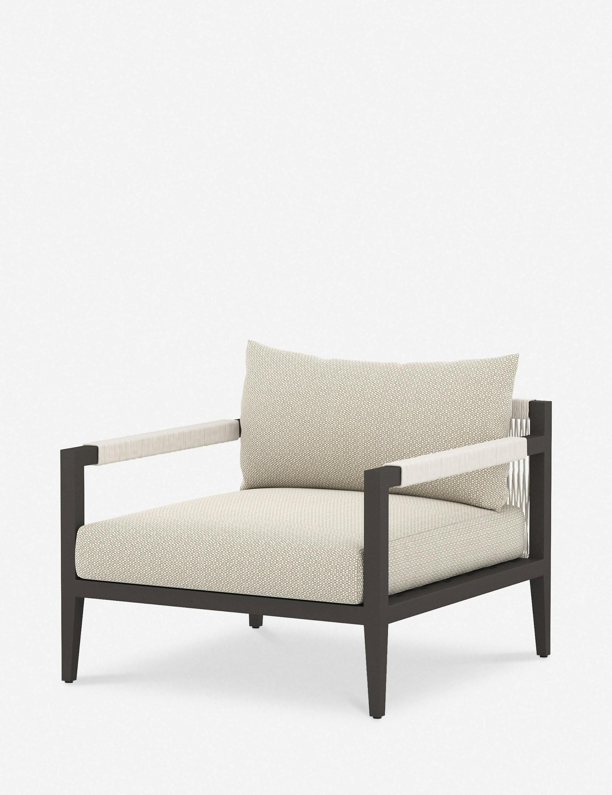 Cadenza Indoor / Outdoor Accent Chair - Bronze/Sand