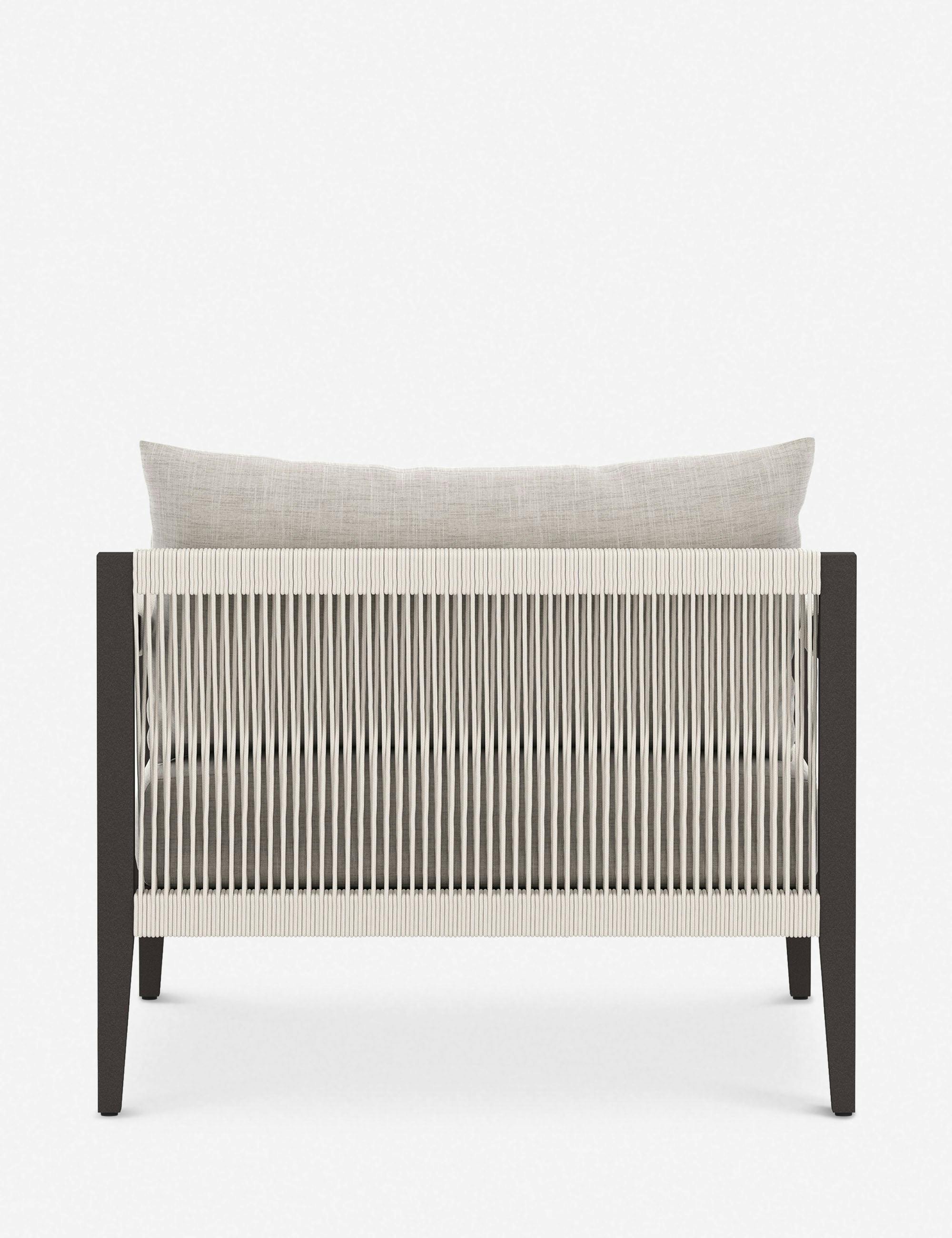 Cadenza Indoor / Outdoor Accent Chair - Bronze/Gray