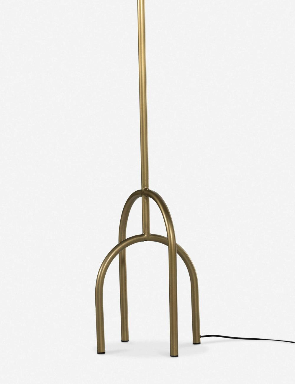 Daiyu Floor Lamp - Antique Brass