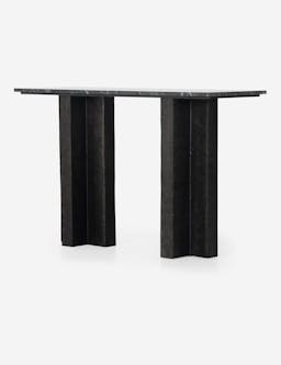 Alfred Console Table - Black Marble