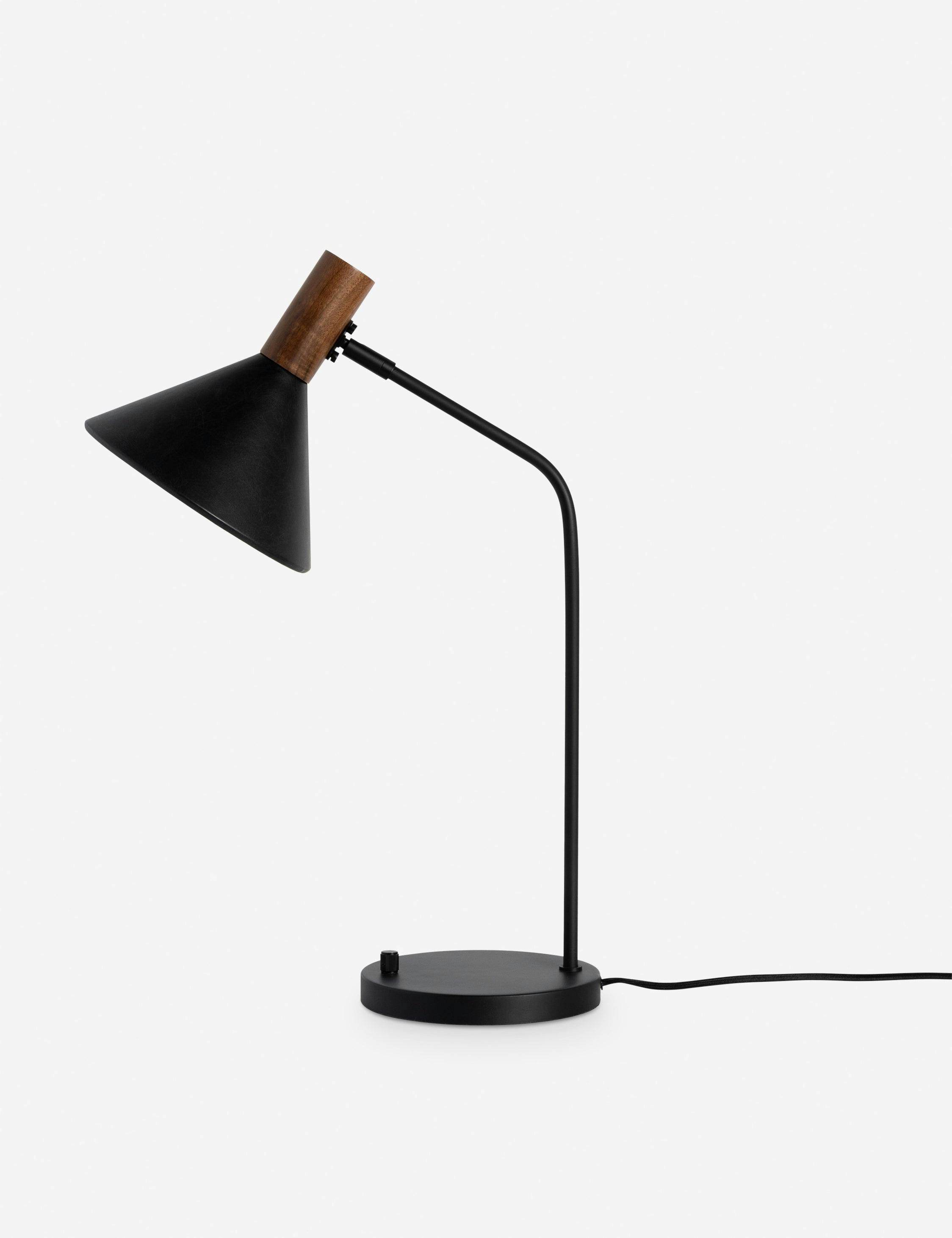 Doherty Black Desk Table Lamp