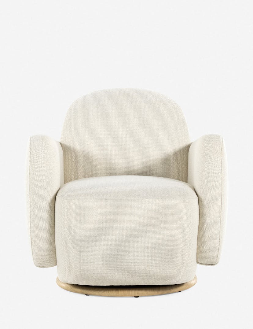 Nikita Swivel Chair - White