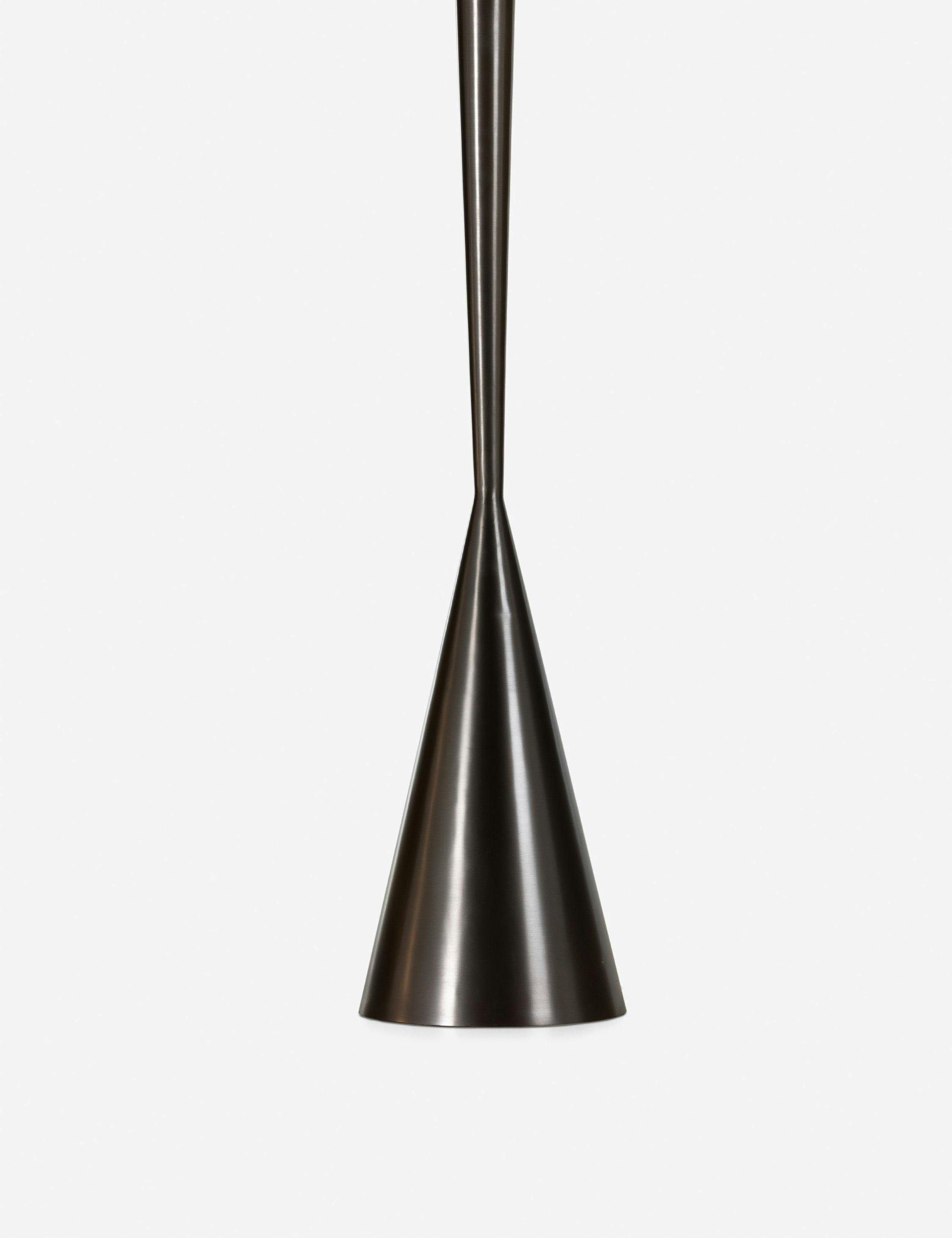 Clement Aged Antique Brass 75W LED Single-Light Floor Lamp