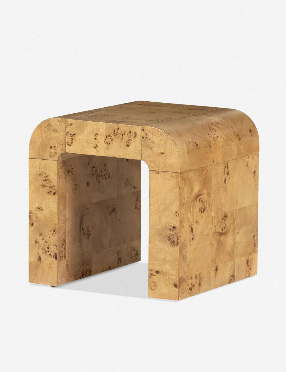 Martine Natural Cascading Top Side Table
