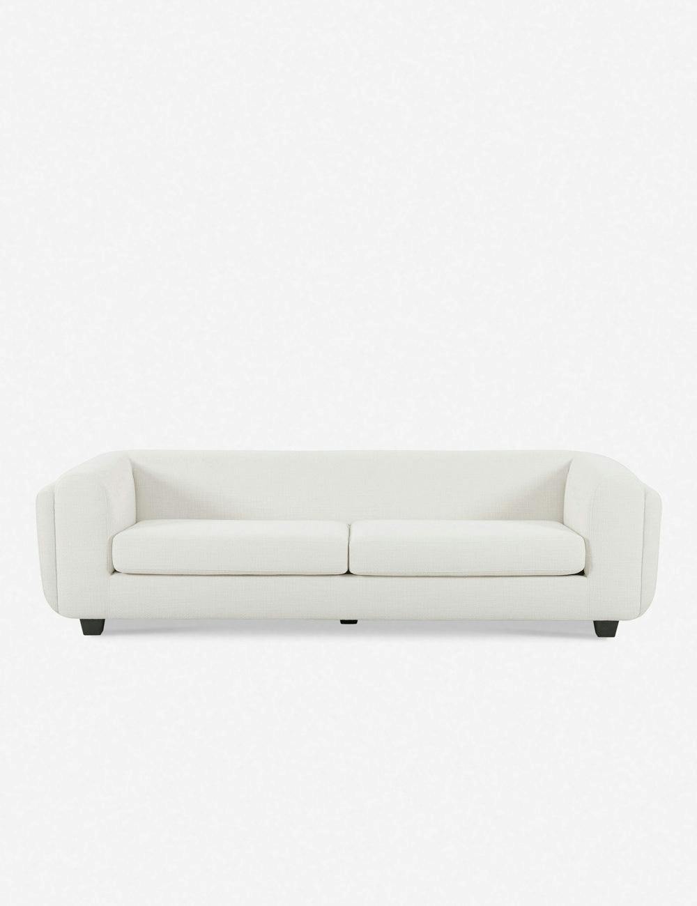 Channing 98" White Modern Classic Sofa