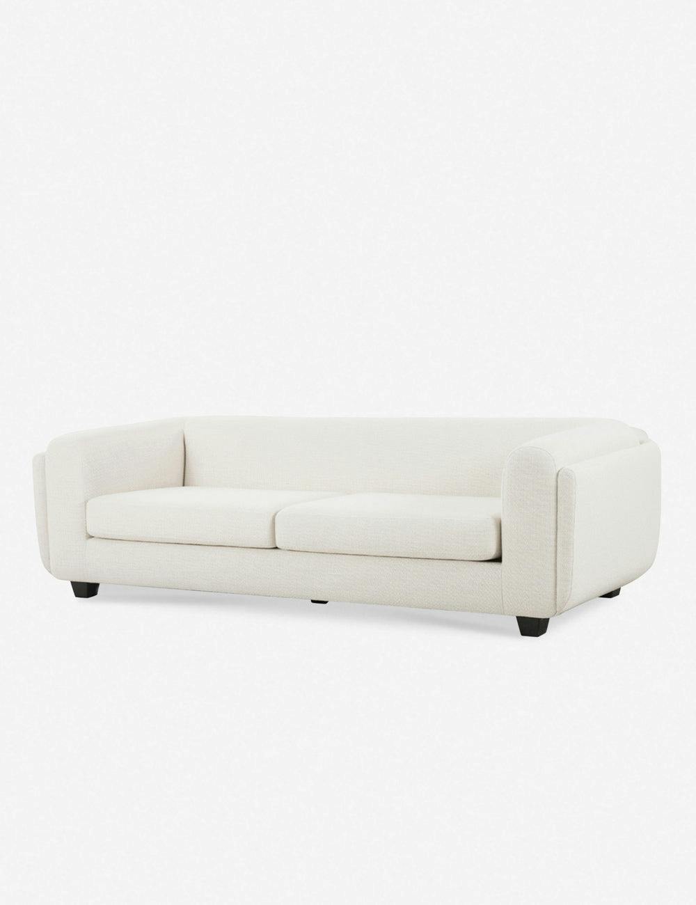 Channing 98" White Modern Classic Sofa