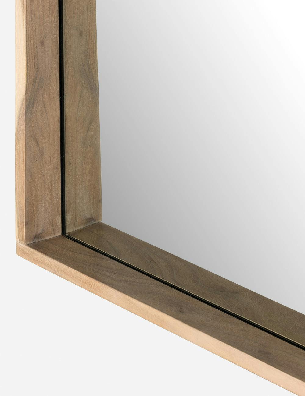Vora Wood Floor Mirror