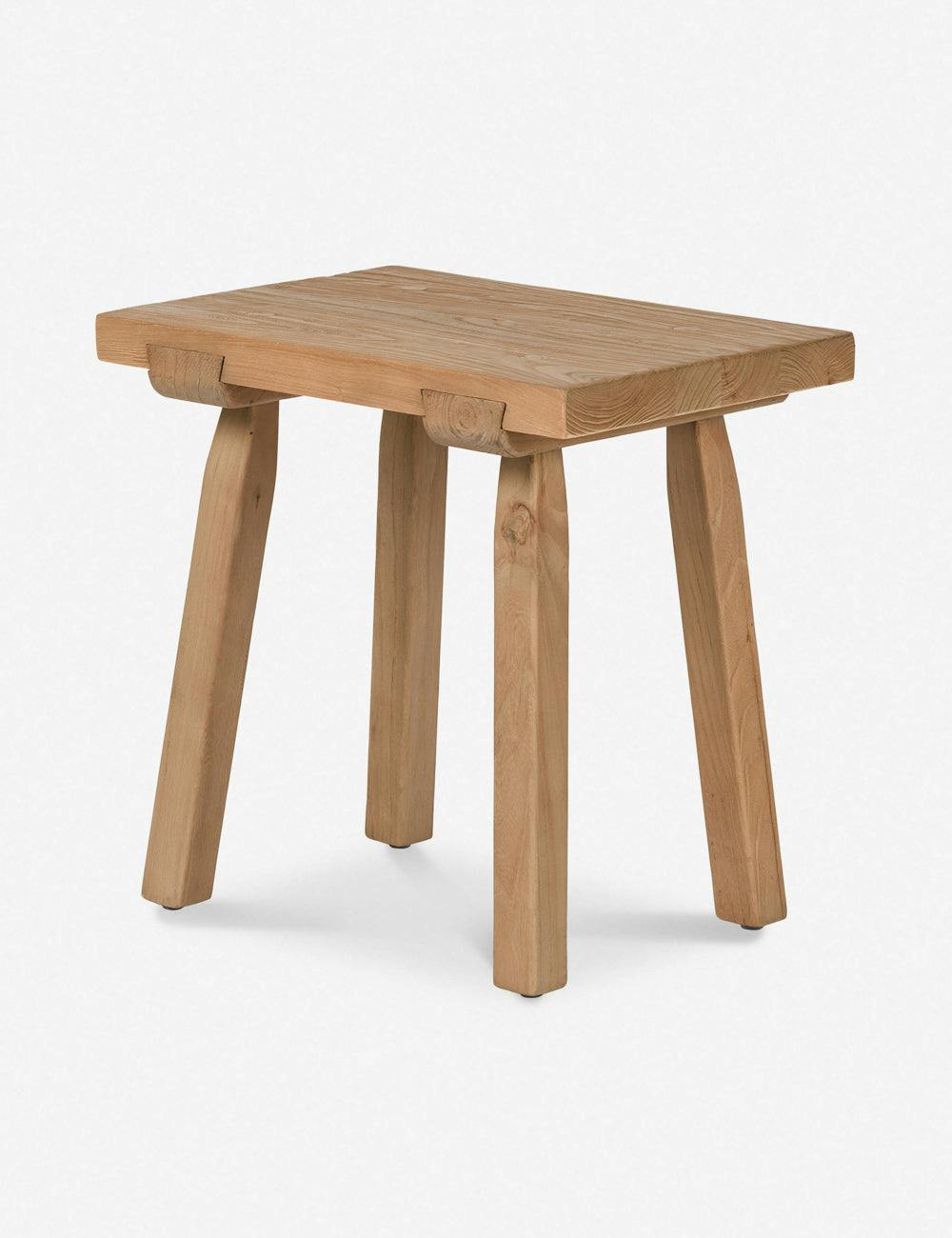 Leif Natural Accent Stool